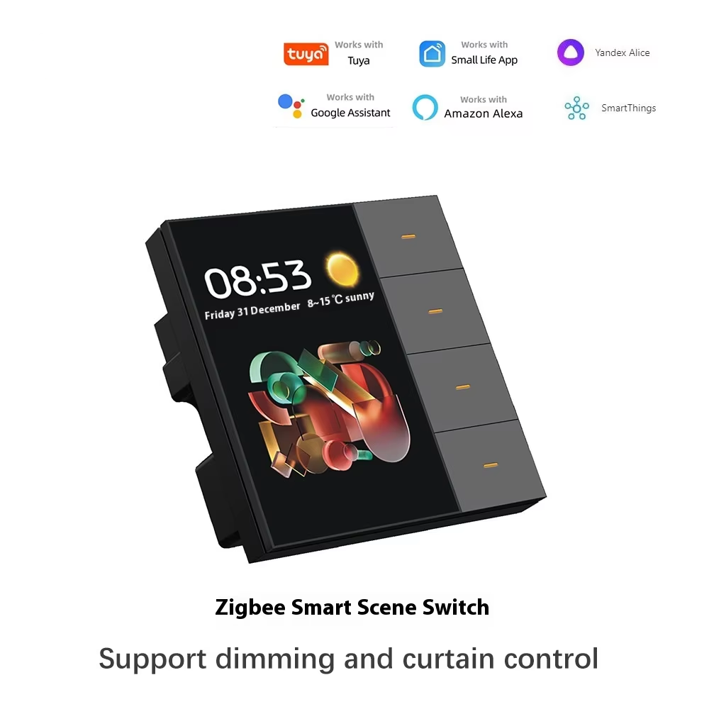 Home Bar Android - Tuya 3.5inch Smart Home Control Switch