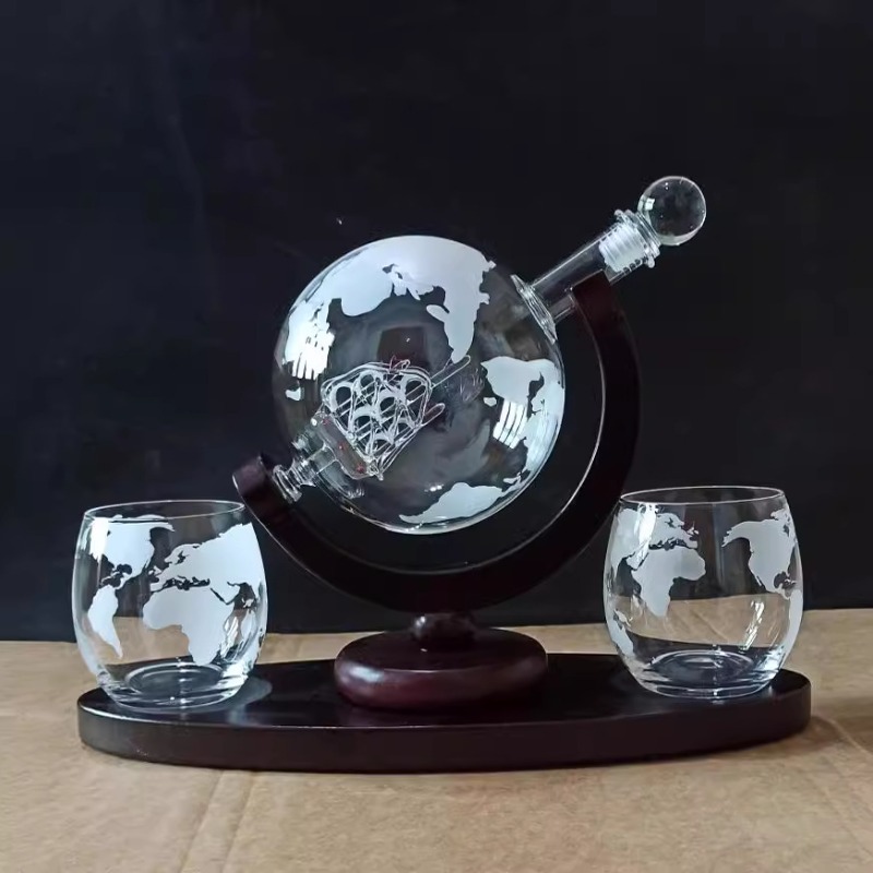 Creative Globe Decanter Set wi - Decanter Globe Set incelemesi ve fiyatı