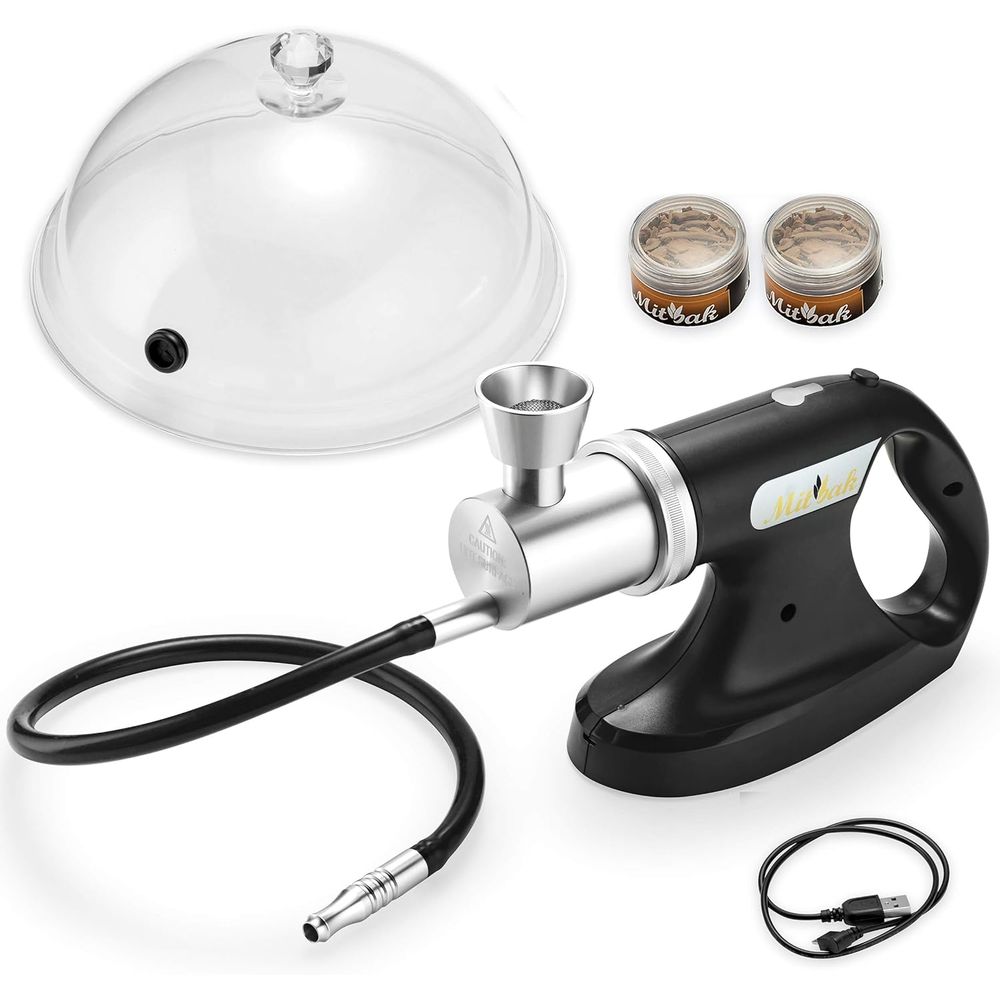 Portable Smoking Kit with Dome - Smoking Gun Kit incelemesi ve fiyatı