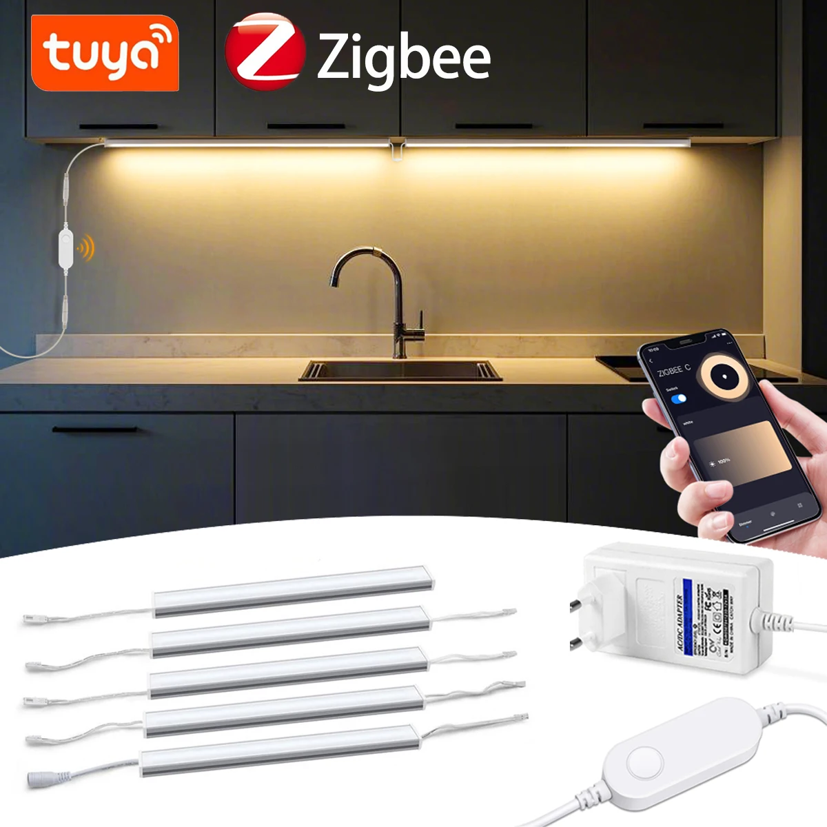 Smart Zigbee LED Lamp Under Ca - Home Bar And Cabinet incelemesi ve fiyatı