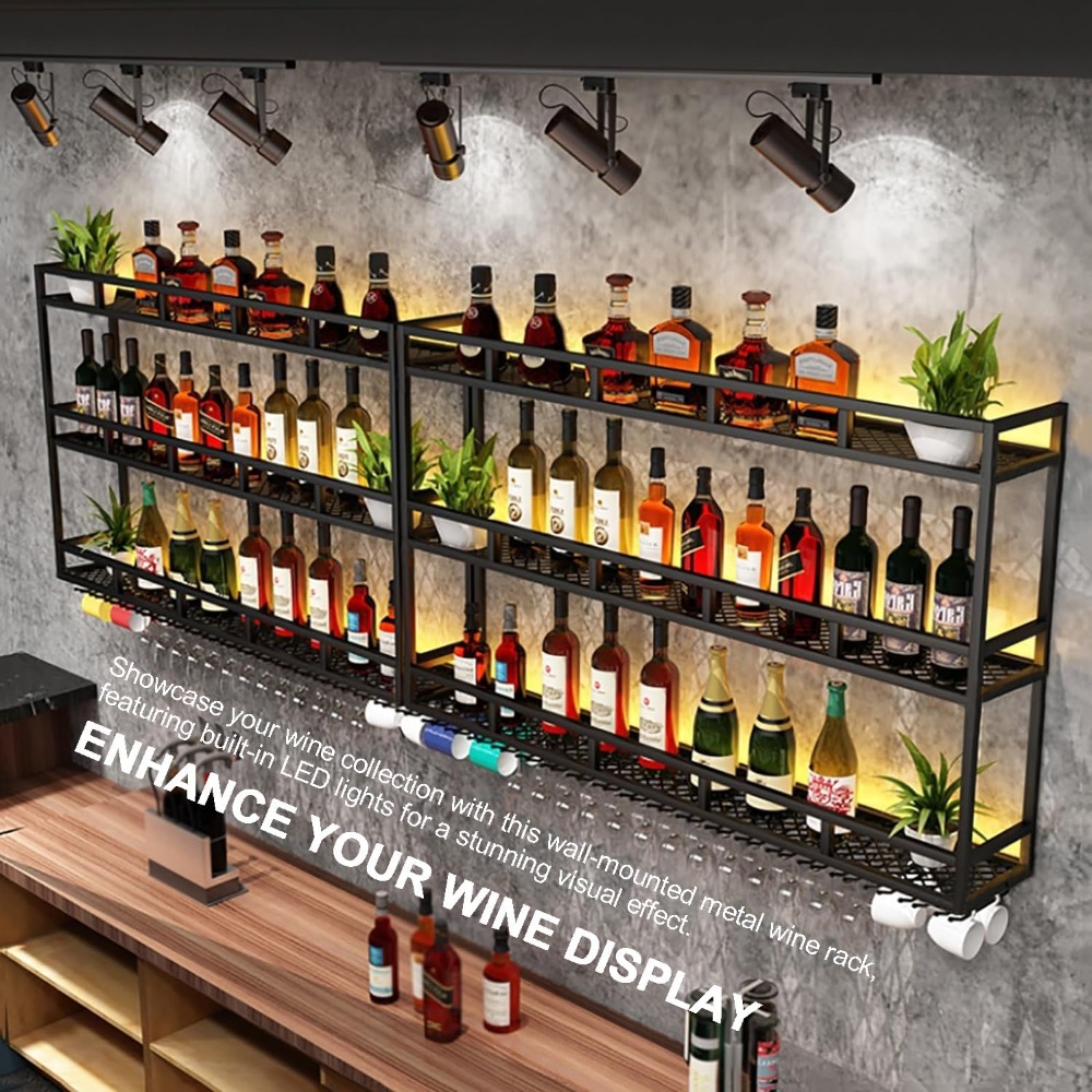 Large Heavy Duty 47in Wine Rac - Home Bar Shelves incelemesi ve fiyatı