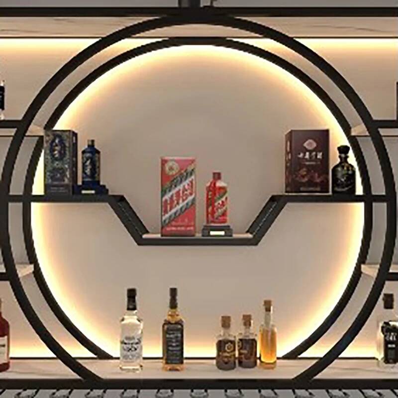Wine Nightclub Display Cabinet - Home Bar Shelves incelemesi ve fiyatı