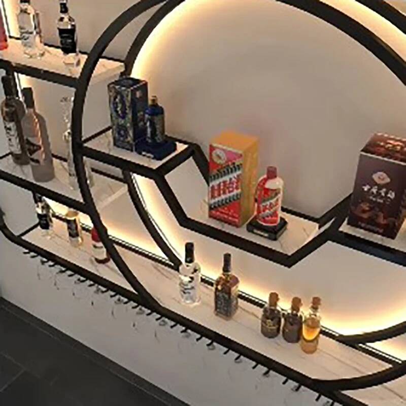 Wine Nightclub Display Cabinet - Home Bar Shelves incelemesi ve fiyatı