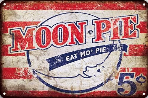 CN-Tin Sign Food Moonpie Eat D - Home Bar Lounge incelemesi ve fiyatı