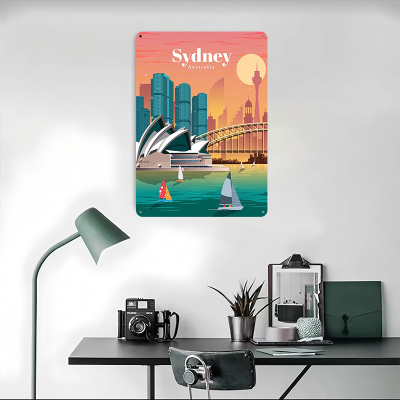 Sydney Poster Wall Art Retro V - Home Bar Sydney incelemesi ve fiyatı