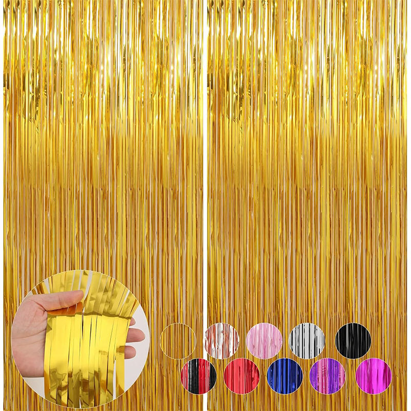 2M Glitter Gold Tinsel Fringe  - Home Bargains incelemesi ve fiyatı