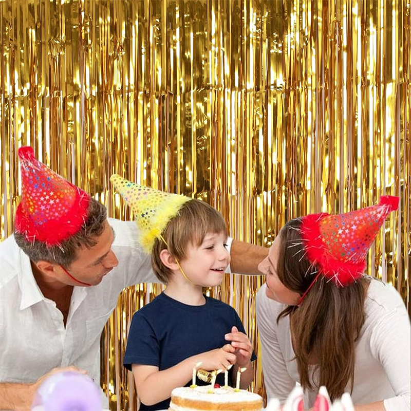 2M Glitter Gold Tinsel Fringe  - Home Bargains incelemesi ve fiyatı
