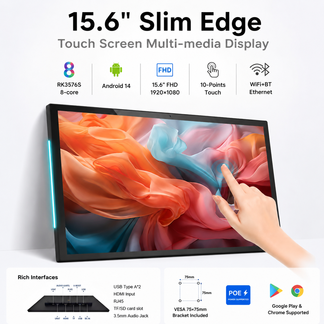 15 Inch 16:10 Wall Mount Andro - Home Bar Android incelemesi ve fiyatı