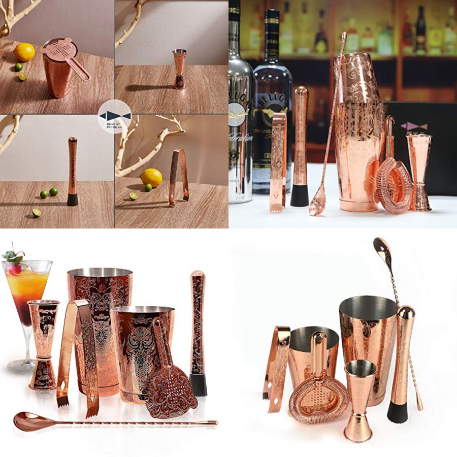 Sky Fish Bartender Kit Cocktai - Boston Shaker Set incelemesi ve fiyatı