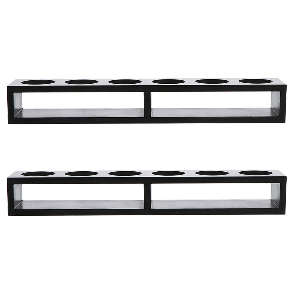 2Pcs Shot Glasses Rack Wooden  - Home Bar Stand incelemesi ve fiyatı