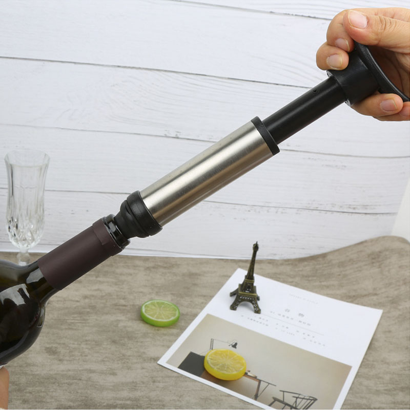 Vacuum Wine Pump Bottle Corks  - Wine Preservation Pump incelemesi ve fiyatı