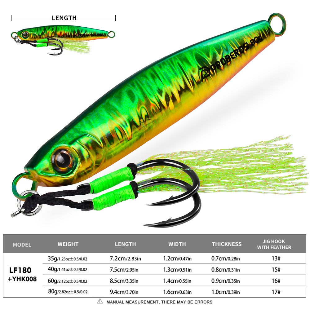 LHFSH 35g-80g Long Cast Metal  - Jigger Double Sided incelemesi ve fiyatı