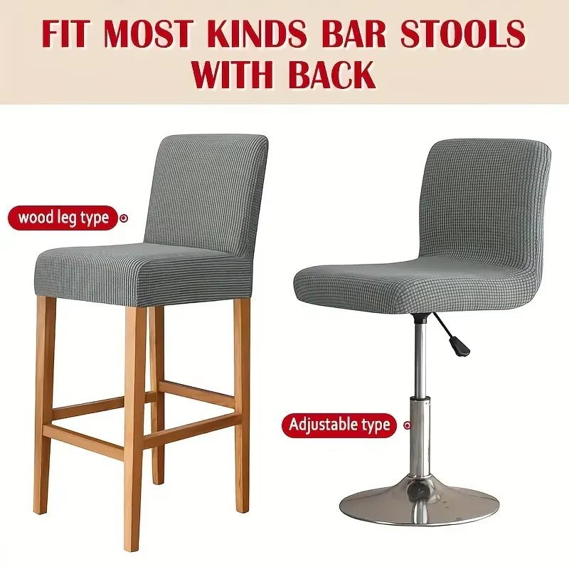 Jacquard Bar Stool Chair Cover - Home Bar Lounge incelemesi ve fiyatı
