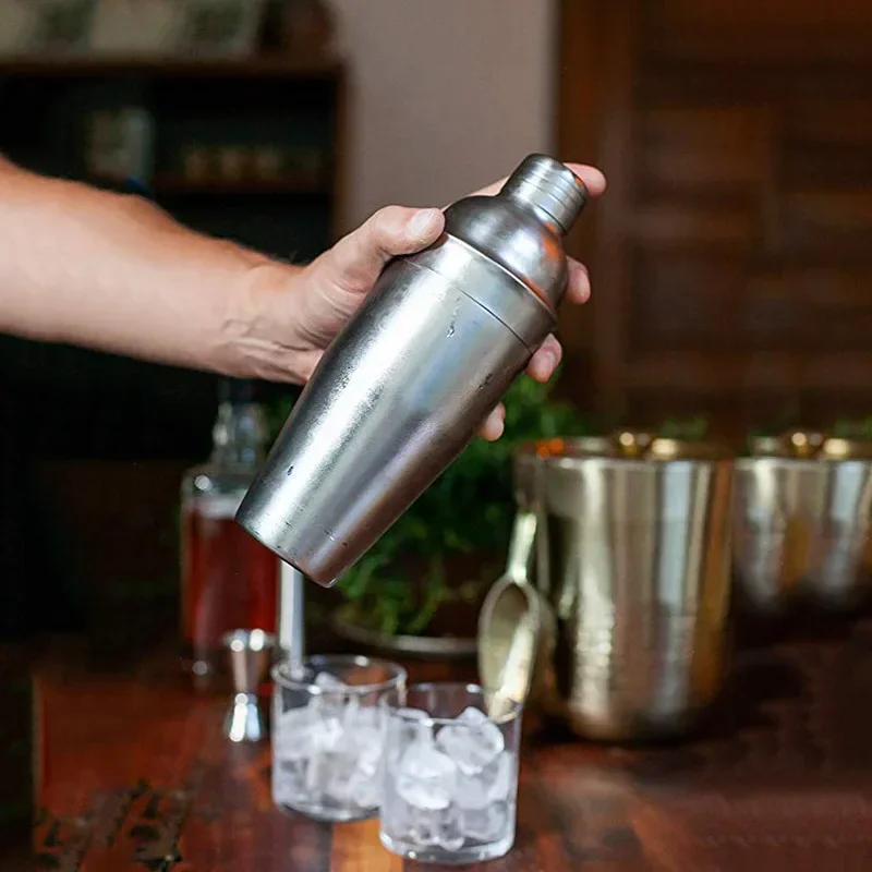 3/6pcs Cocktail Shaker Stainle - Boston Shaker Set incelemesi ve fiyatı