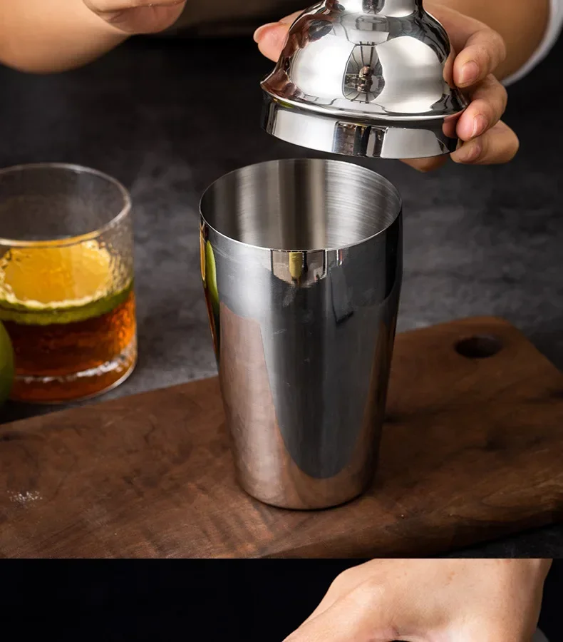 3/6pcs Cocktail Shaker Stainle - Boston Shaker Set incelemesi ve fiyatı