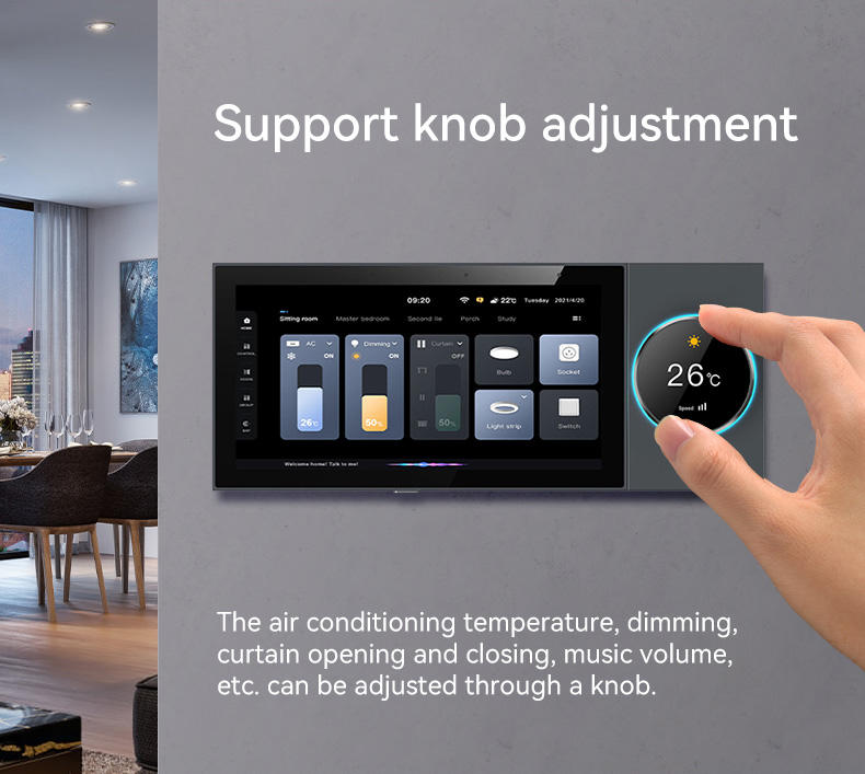 Smart Home Gateway WiFi 6 Inch - Home Bar Android incelemesi ve fiyatı