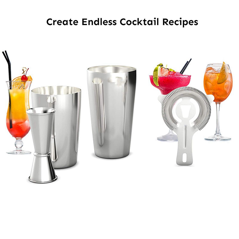 ABJT-Cocktail Shaker Set: Prof - Boston Shaker Set incelemesi ve fiyatı
