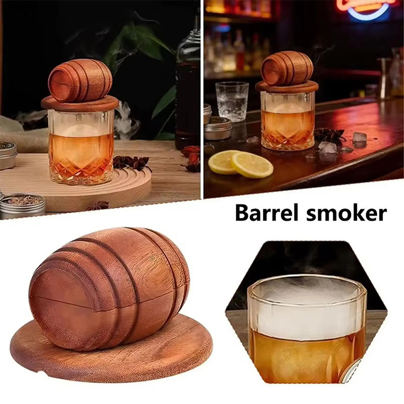 Wooden Cocktail Smoker Kit Smo - Smoking Gun Kit incelemesi ve fiyatı