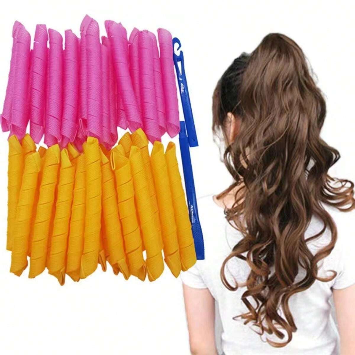 20Pcs Heatless Hair Curlers No - Home Barber incelemesi ve fiyatı