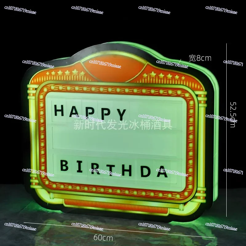 Letter Card Luminous Hand Hold - Home Bar Word incelemesi ve fiyatı
