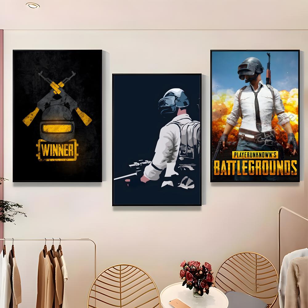 Battle Royale PUBG Poster Pape - Home Bar And Theater incelemesi ve fiyatı