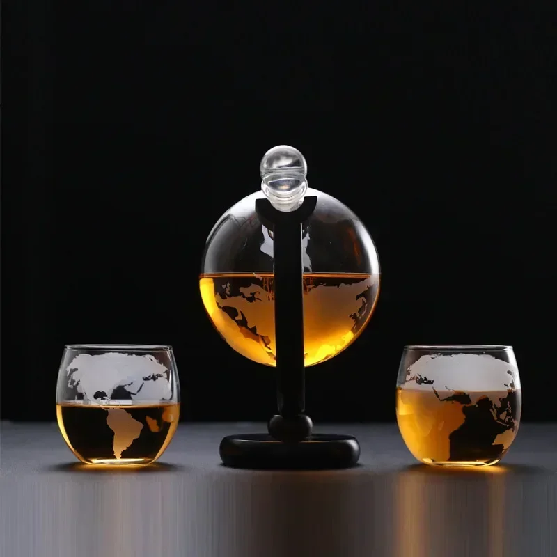 Globe Whiskey Decanter Set Lea - Decanter Globe Set incelemesi ve fiyatı