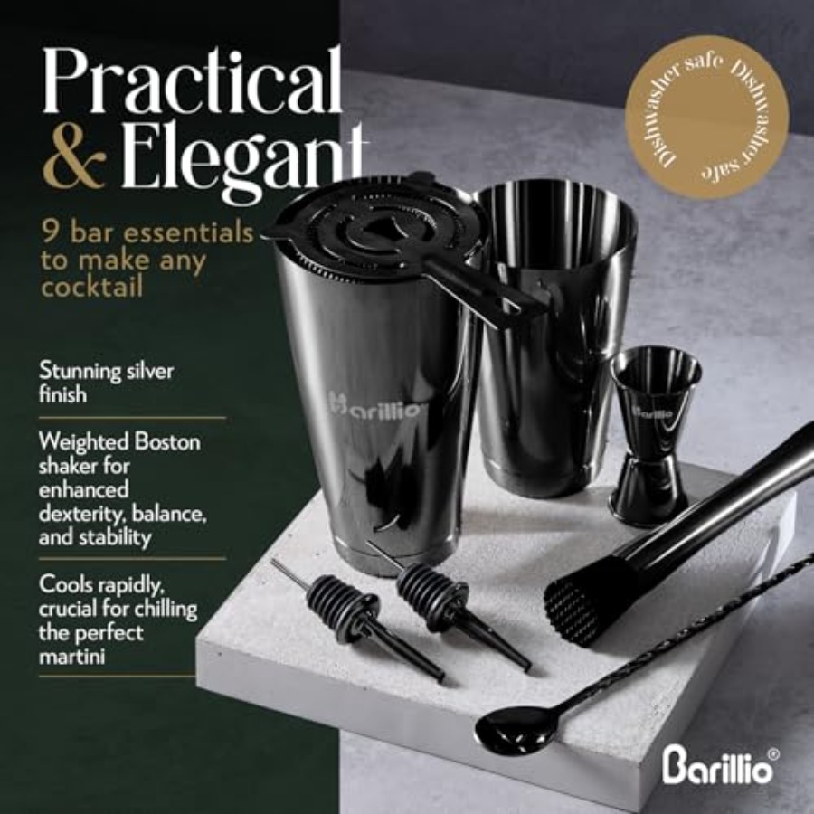 Boston Shaker Set - Stainl-Ste - Boston Shaker Set incelemesi ve fiyatı