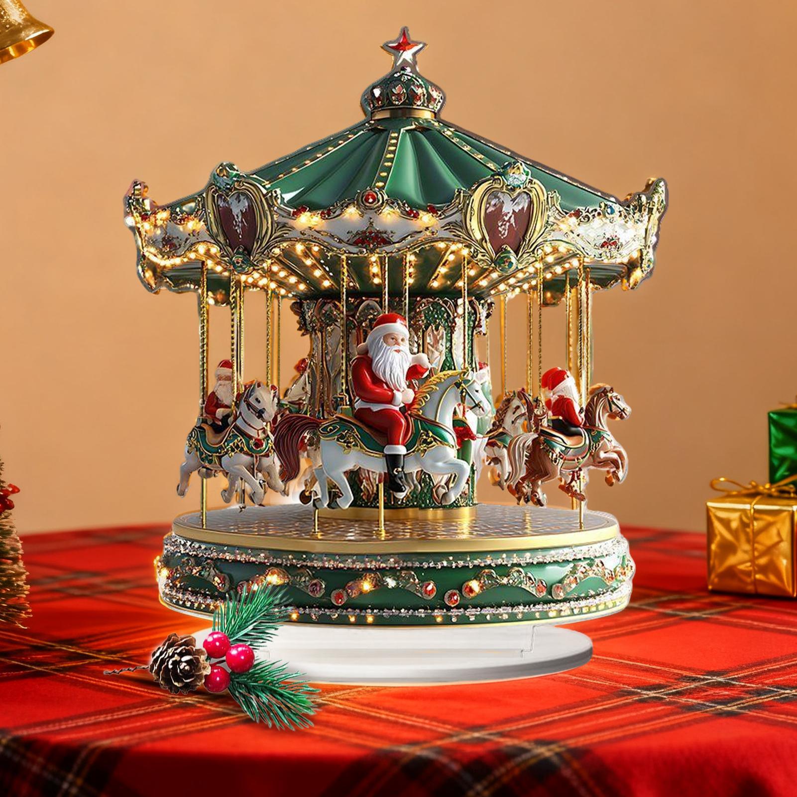 Christmas Carousel Acrylic 2D  - Home Bar Shelves incelemesi ve fiyatı