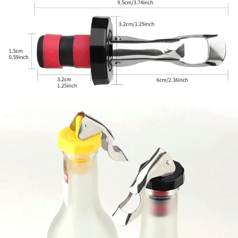 1/12PCS Vacuum Bottle Stoppers - Wine Preservation Pump incelemesi ve fiyatı