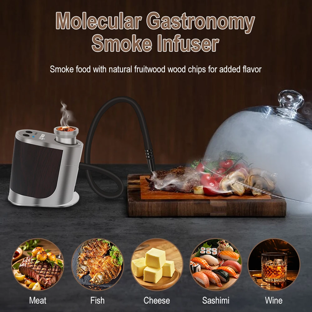 BORUiT New Portable Food Cold  - Smoking Gun Kit incelemesi ve fiyatı