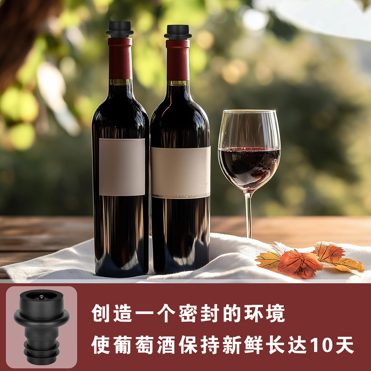 WOTOR Wine Stoppers ABS Plasti - Wine Preservation Pump incelemesi ve fiyatı