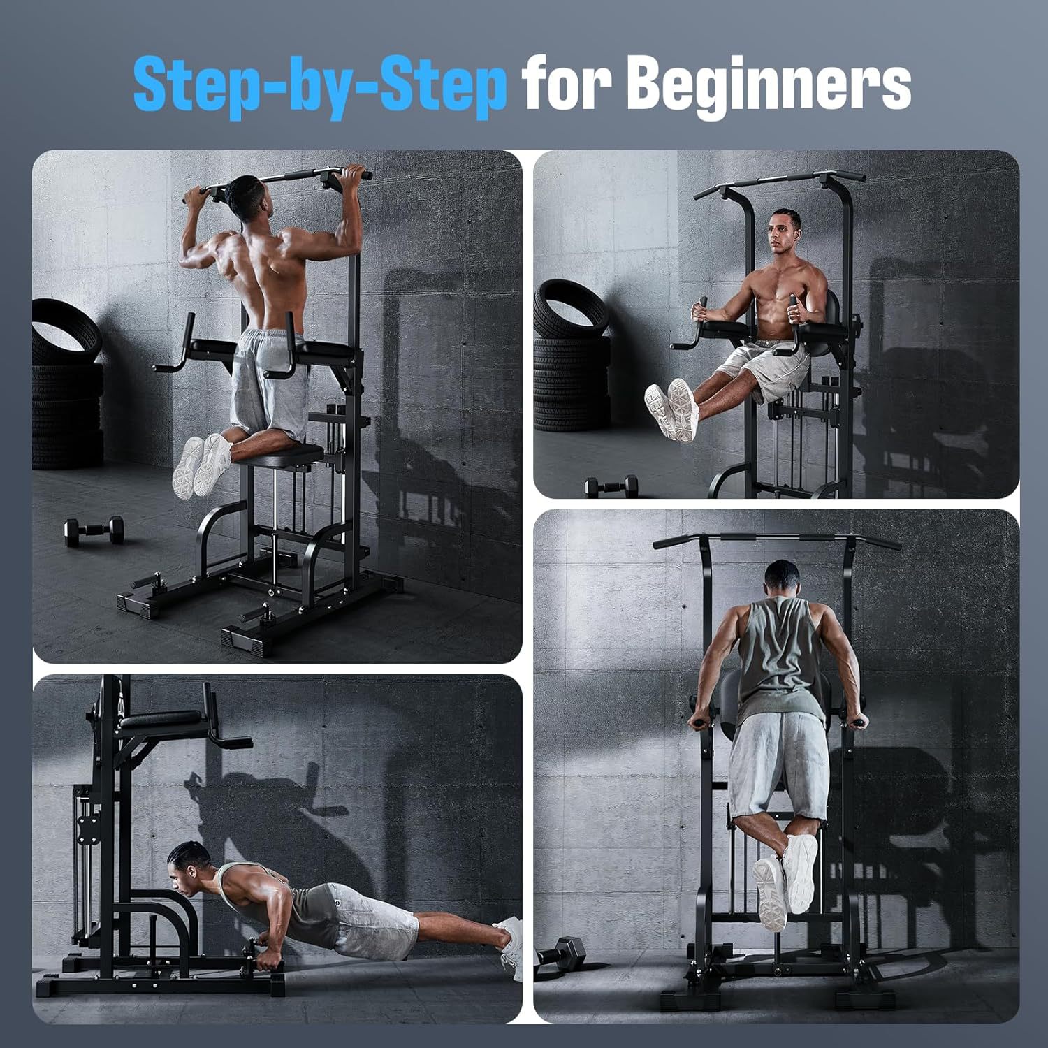 Power Tower Pull-Up Dip Statio - Home Bar And Gym incelemesi ve fiyatı