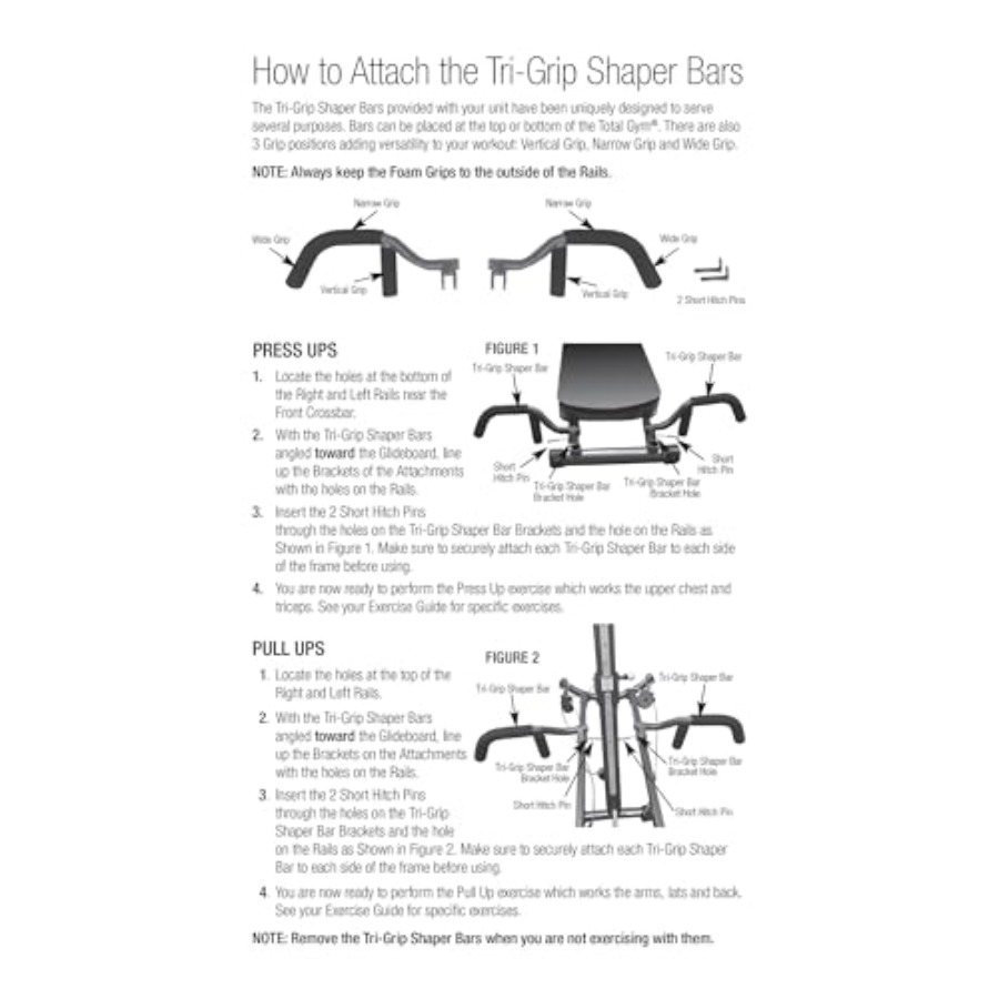 Tri-Grip Shaper Bars for home  - Home Bar And Gym incelemesi ve fiyatı