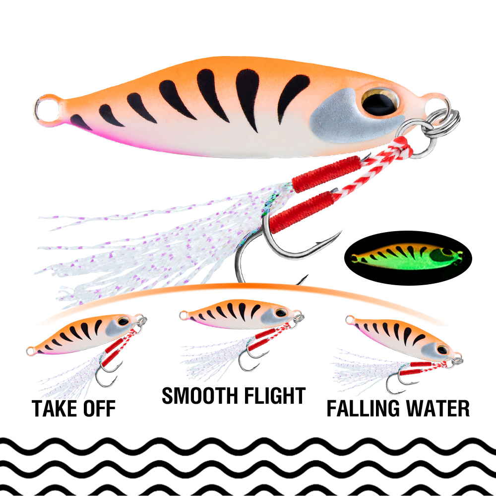 5Pcs Jig Bait 7G/10G/15G/20G S - Jigger Double Sided incelemesi ve fiyatı