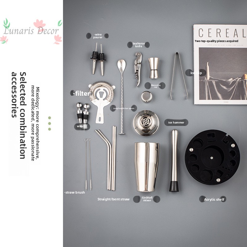 Complete Bartending Tools Kit  - Boston Shaker Set incelemesi ve fiyatı