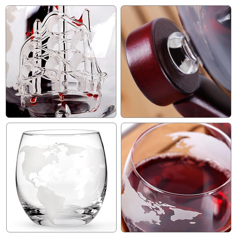 Whiskey Glass Set Crystal Glob - Decanter Globe Set incelemesi ve fiyatı