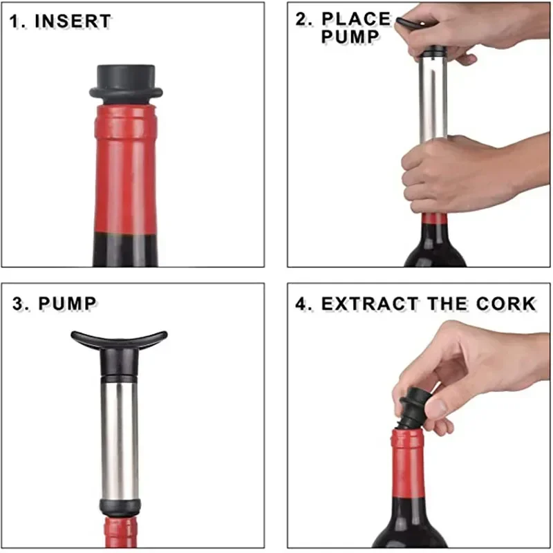 Vacuum Wine Pump Kit with Wine - Wine Preservation Pump incelemesi ve fiyatı