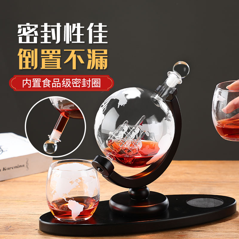 Globe sparkling wine glass bot - Decanter Globe Set incelemesi ve fiyatı