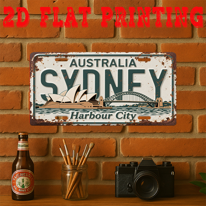 Tin Sign - Australia Sydney Ha - Home Bar Sydney incelemesi ve fiyatı