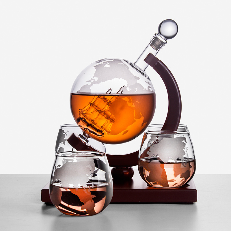 Globe Decanter Creative Glass  - Decanter Globe Set incelemesi ve fiyatı
