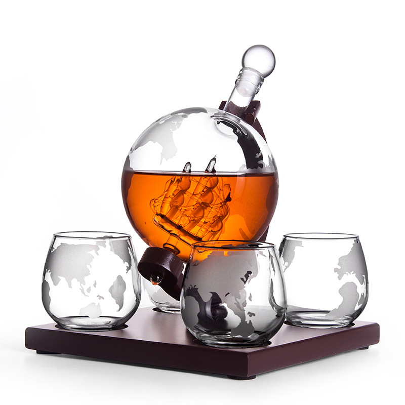 Globe Decanter Creative Glass  - Decanter Globe Set incelemesi ve fiyatı