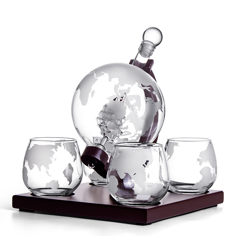 Globe Decanter Creative Glass  - Decanter Globe Set incelemesi ve fiyatı