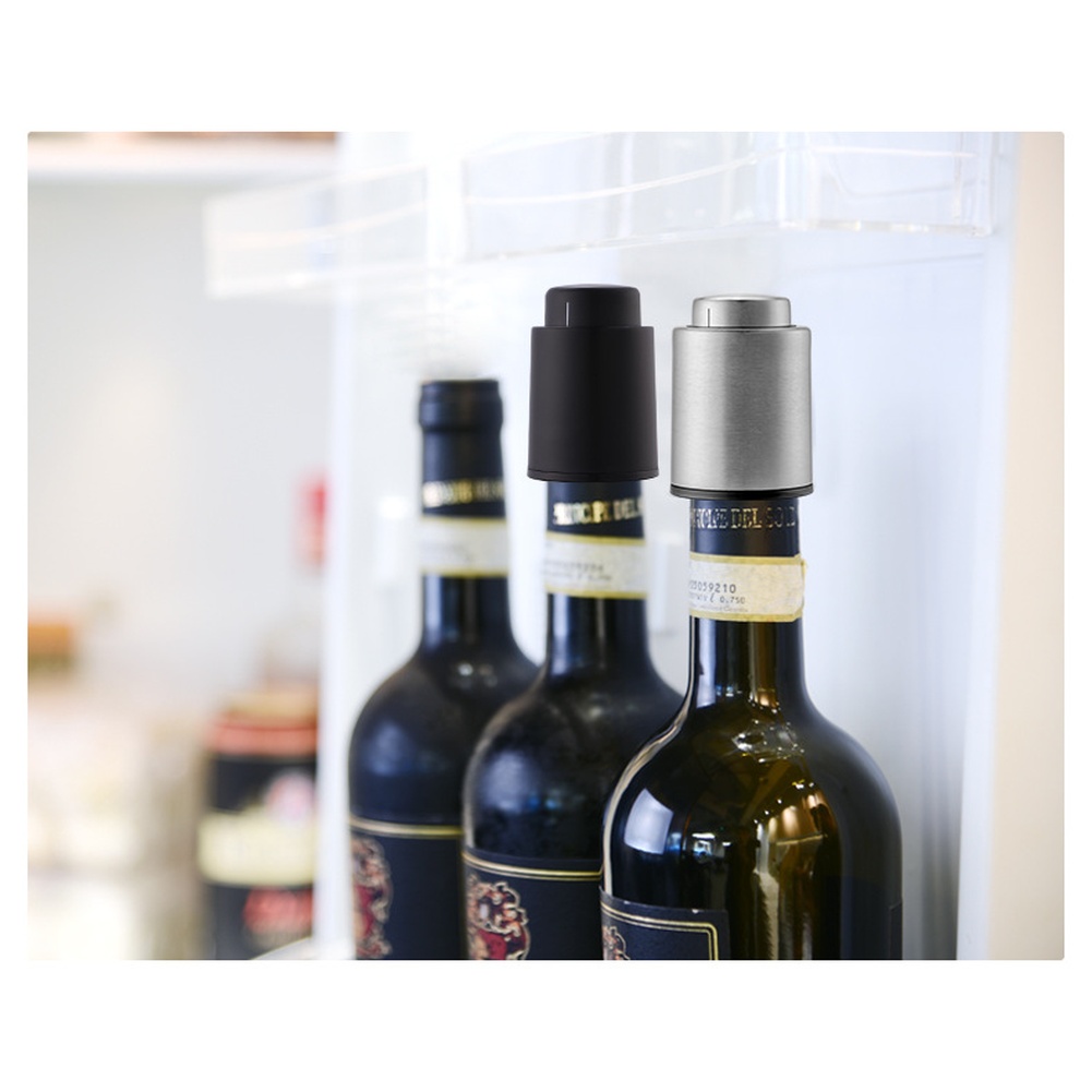 Presstype ABS Wine Stopper wit - Wine Preservation Pump incelemesi ve fiyatı