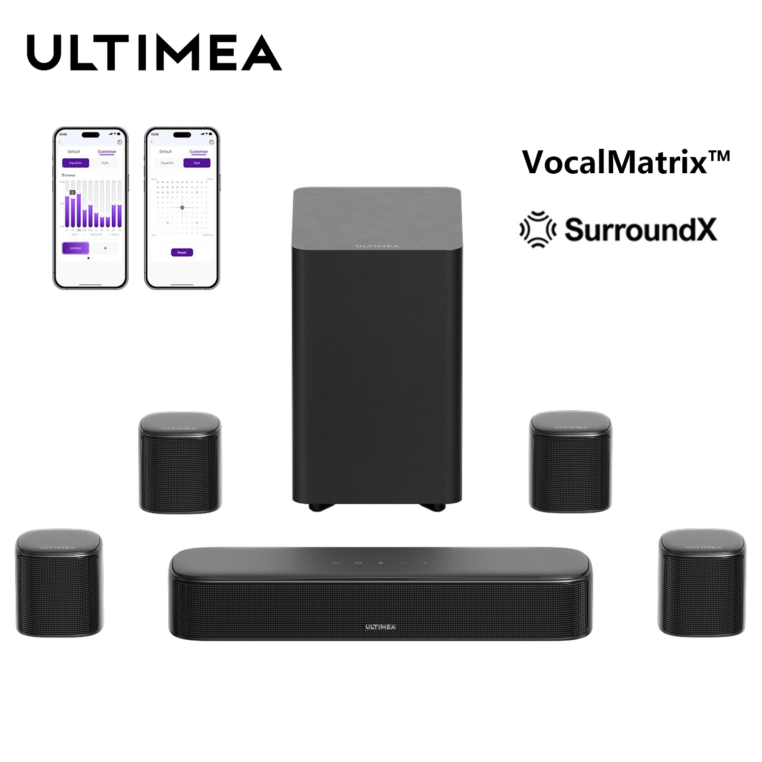 ULTIMEA 7.1ch Sound Bar with S - Home Bar And Theater incelemesi ve fiyatı