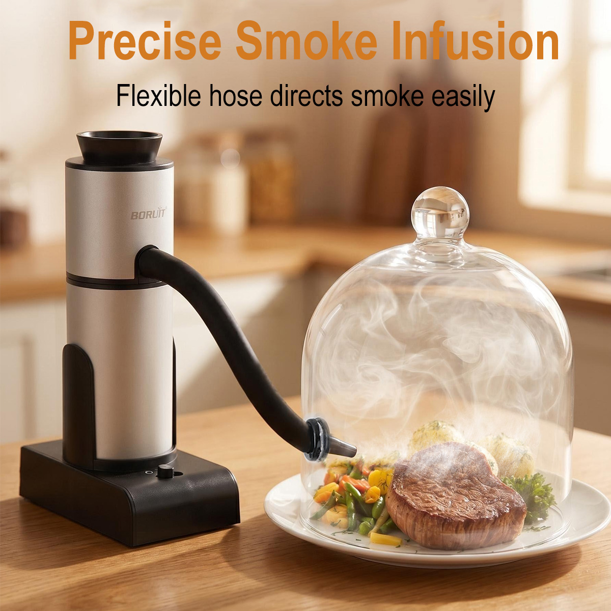 BORUiT SK303 Portable Food Col - Smoking Gun Kit incelemesi ve fiyatı