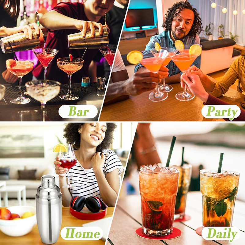 750ml Stainless Steel Cocktail - Boston Shaker Set incelemesi ve fiyatı