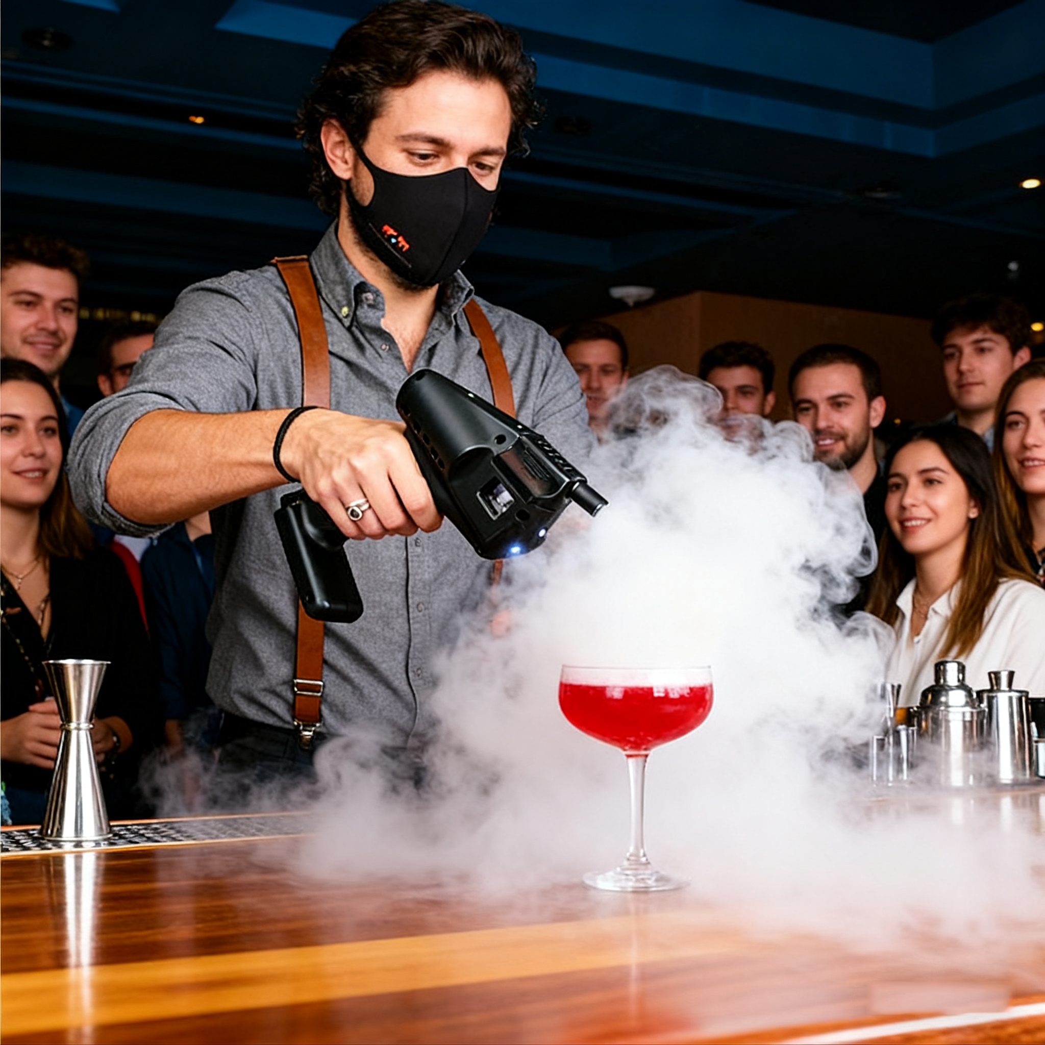 Cocktail Smoke Bubble Gun - US - Smoking Gun Kit incelemesi ve fiyatı