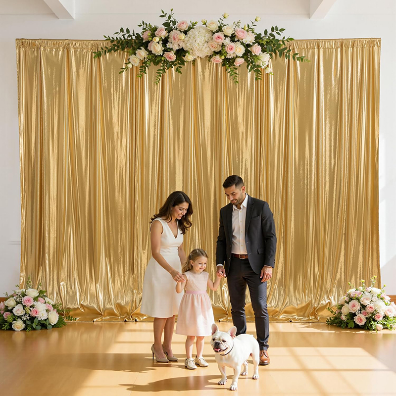 Gold Sequin Backdrop Curtain W - Home Bargains incelemesi ve fiyatı