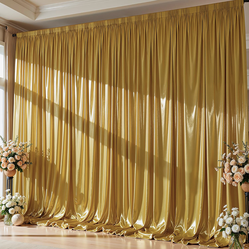 Gold Sequin Backdrop Curtain W - Home Bargains incelemesi ve fiyatı