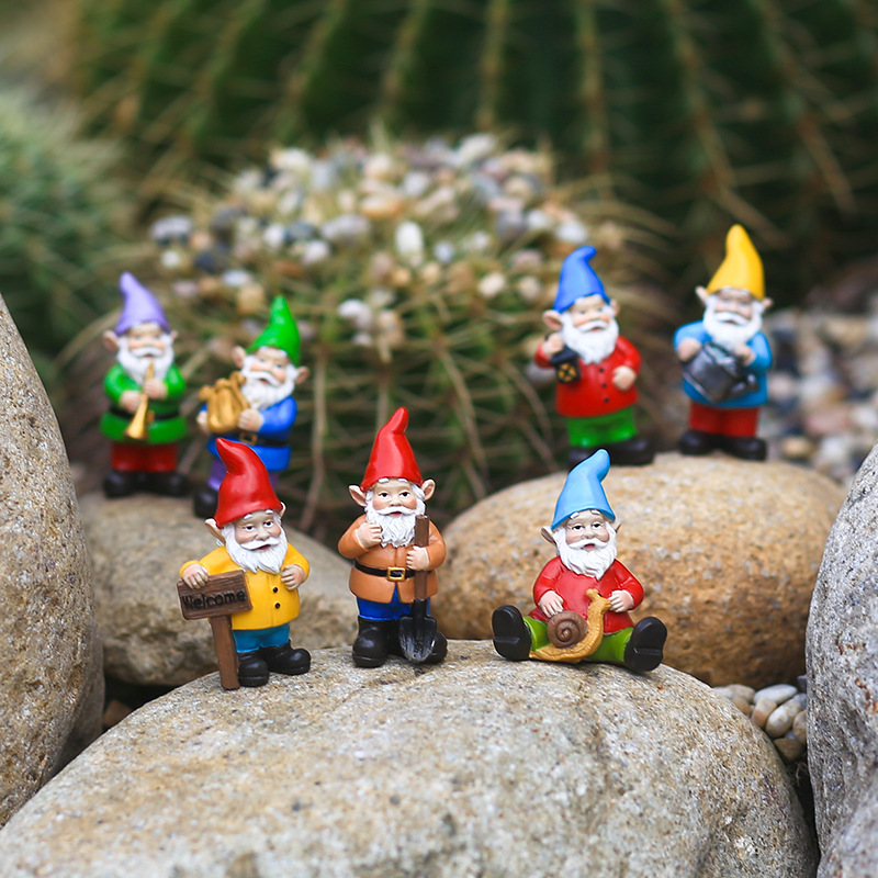 7Pcs/Set Miniature Funny Gnome - Home Bargains incelemesi ve fiyatı